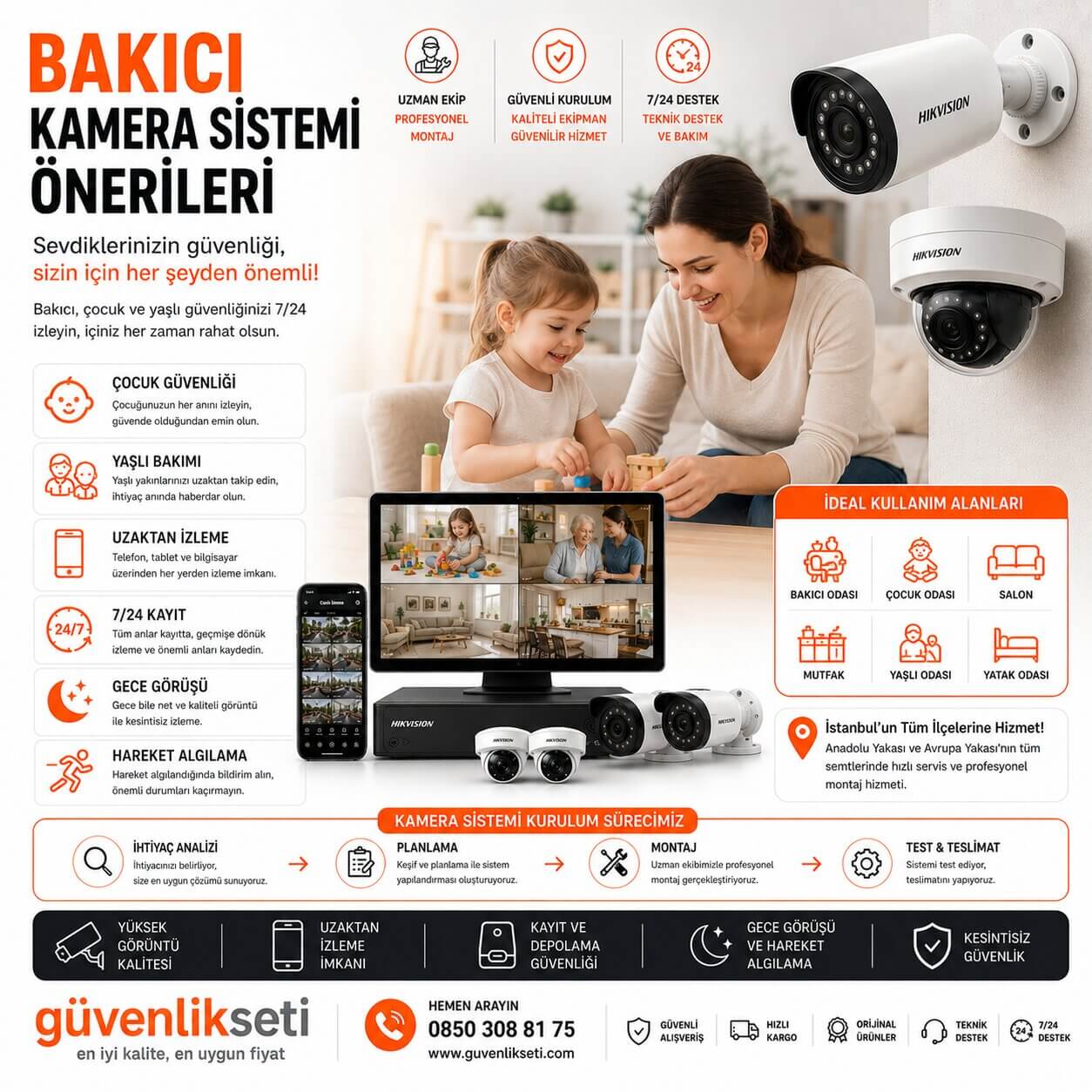 Bakıcı Kamera Sistemi Önerileri